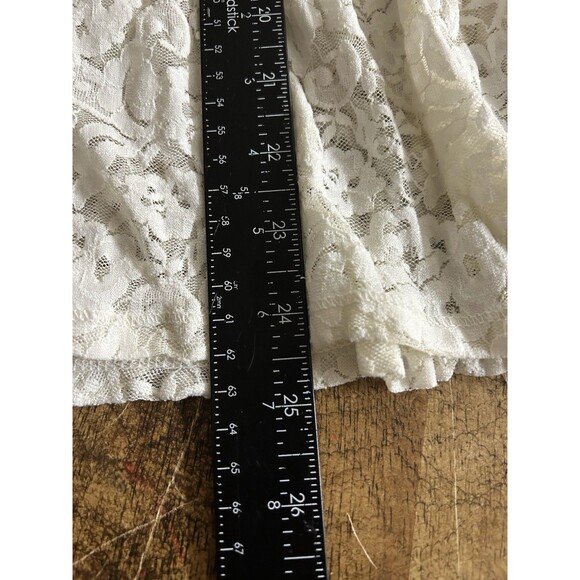 Aeropostale Sheer Lace Babydoll Tank Size Large - Picture 7 of 7